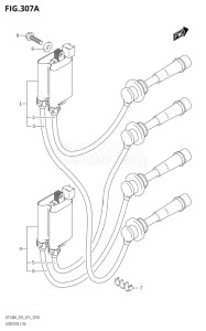 14003Z-610001 (2016) 140hp E03-USA (DF140AZ) DF140AZ drawing IGNITION COIL