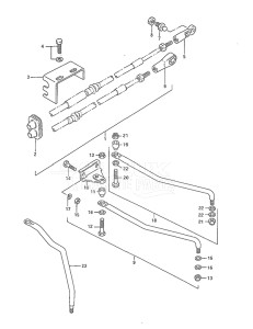 Outboard DT 40 drawing Remocon Parts