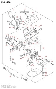 DF250A From 25003P-710001 (E01 E40)  2017 drawing OPT:REMOTE CONTROL ASSY SINGLE