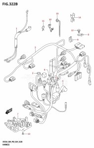 DF30AT From 03003F-440001 (P03)  2024 drawing HARNESS (DF25AT,DF30AT)