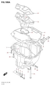 DF350A From 35001F-710001 (E01)  2017 drawing OIL PAN