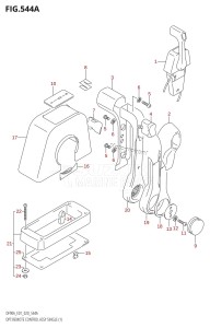 DF90A From 09003F-240001 (E11 E40)  2022 drawing OPT:REMOTE CONTROL ASSY SINGLE (1) (DF70A,DF80A,DF90A,DF100B)