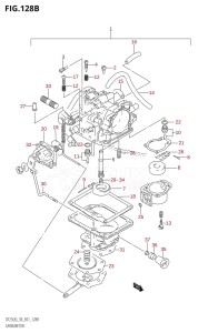 DT30 From 03001-421001 ()  2004 drawing CARBURETOR (DT25K)