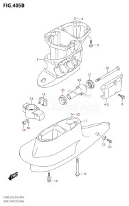 DF50A From 05003F-210001 (E03)  2012 drawing DRIVE SHAFT HOUSING (DF50AVT,DF60AVT)