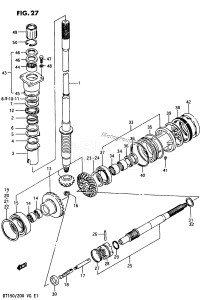 DT150 From 15001-601001 till 602891 ()  1986 drawing TRANSMISSION