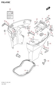 DF140A From 14003F-810001 (E11 E40)  2018 drawing SIDE COVER (DF115AST)