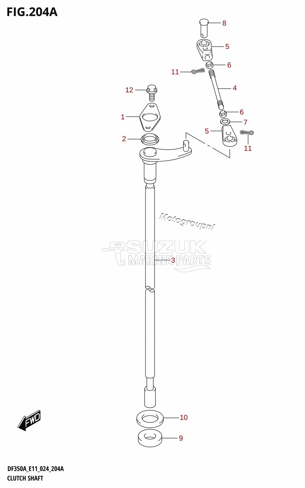 CLUTCH SHAFT