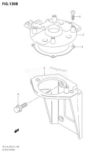 DT25 From 02503K-210001 (P36-)  2012 drawing OIL SEAL HOUSING (DT30:P40)