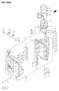 DF300 From 30001F-980001 (E01 E40)  2009 drawing THROTTLE BODY.