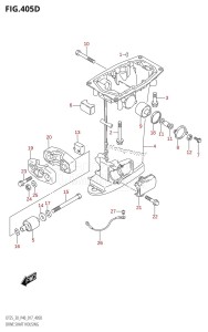 DT25 From 02503K-710001 (P36-)  2017 drawing DRIVE SHAFT HOUSING (DT30:P40)