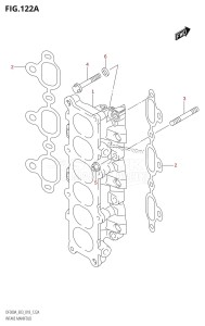 DF250ST From 25004F-810001 (E03)  2018 drawing INTAKE MANIFOLD