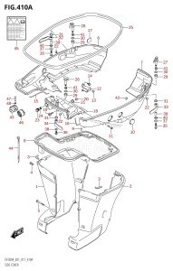 DF250A From 25003P-710001 (E01 E40)  2017 drawing SIDE COVER