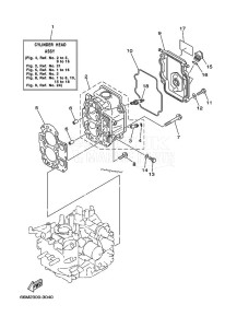 F15AMHL drawing CYLINDER--CRANKCASE-2