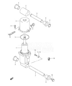 DF 115 drawing Trim Cylinder