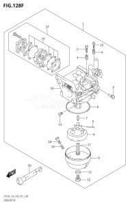 DT15A From 01503K-510001 (P36)  2015 drawing CARBURETOR (DT15A:P36)