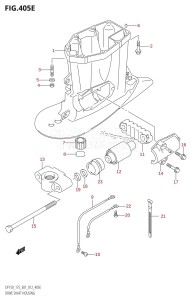 DF150 From 15002F-210001 (E01 E40)  2012 drawing DRIVE SHAFT HOUSING (DF175T:E01)