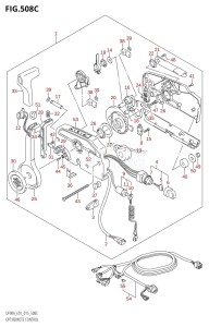 DF70A From 07003F-510001 (E01 E40)  2015 drawing OPT:REMOTE CONTROL (DF80A:E01)