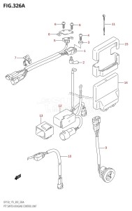 DF150 From 15002F-110001 (E03)  2011 drawing PTT SWITCH /​ ENGINE CONTROL UNIT