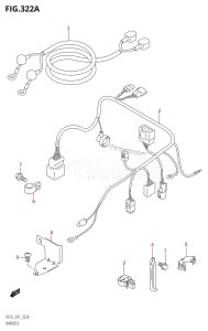 DF25 From 02503F-010001 (E01)  2010 drawing HARNESS