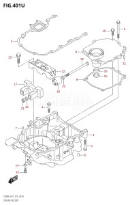 04003F-510001 (2005) 40hp E01 E13-Gen. Export 1 -  SE  Asia (DF40A  DF40AQH  DF40AST  DF40ATH) DF40A drawing ENGINE HOLDER (DF60AVTH:E40)