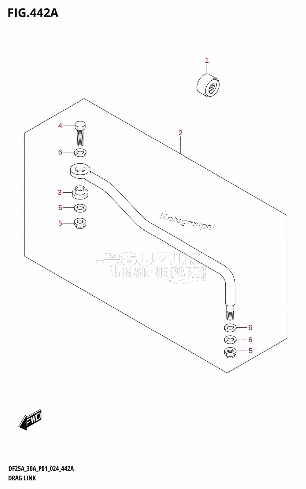 DRAG LINK (DF25AT,DF30AR,DF30AT)