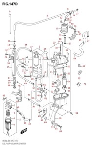 DF250A From 25003P-510001 (E01 E40)  2015 drawing FUEL PUMP /​ FUEL VAPOR SEPARATOR (DF250A:E40)