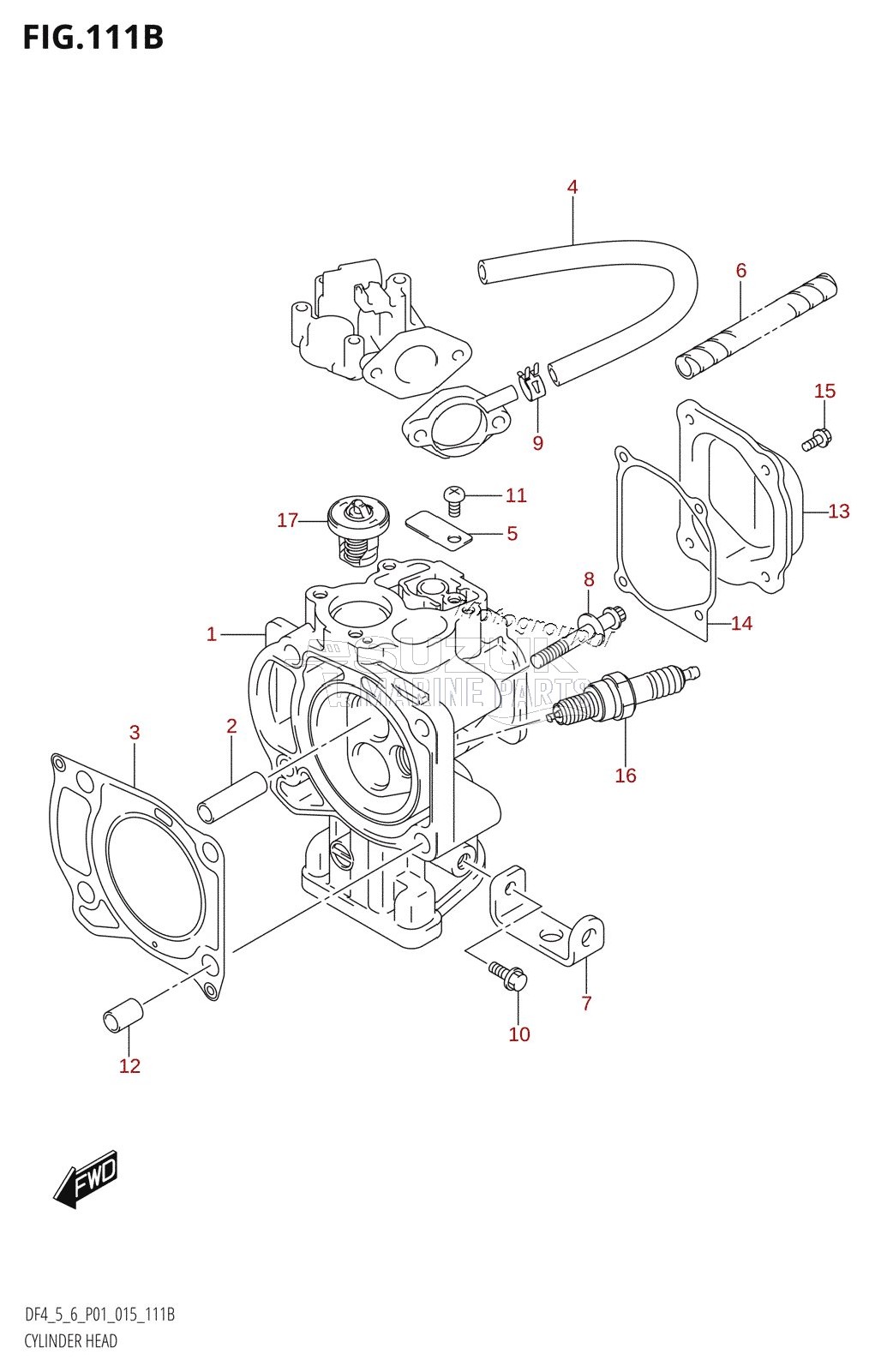 CYLINDER HEAD (DF5:P01)