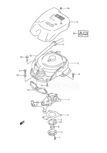 DF 50 drawing Oil Seal Housing