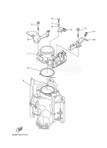 LF250UCA-2018 drawing THROTTLE-BODY