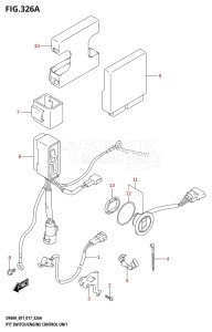 DF40A From 04004F-710001 (E34-Italy)  2017 drawing PTT SWITCH /​ ENGINE CONTROL UNIT (DF40A:E01)