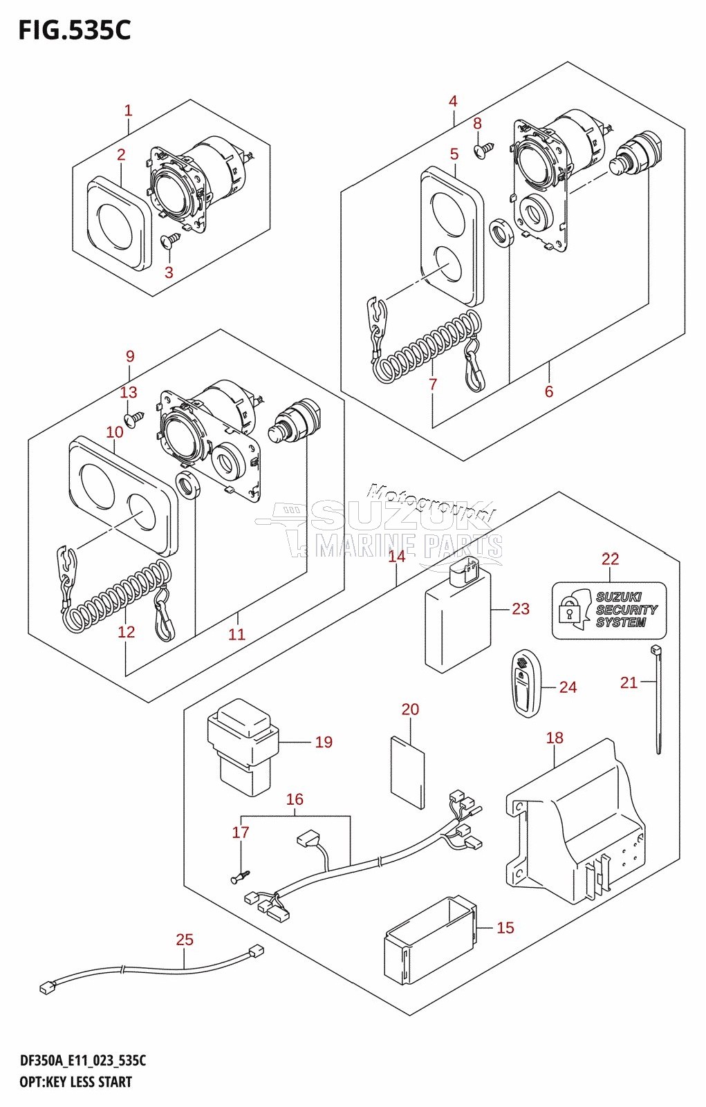 OPT:KEY LESS START (022,023)