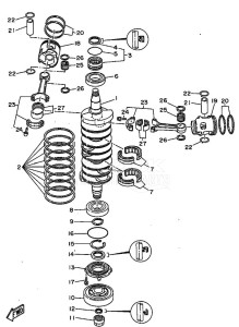 SL250AETO drawing CRANKSHAFT--PISTON