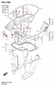 DF300A From 30002P-240001 (E11 E40)  2022 drawing SIDE COVER (X-TRANSOM,XX-TRANSOM)