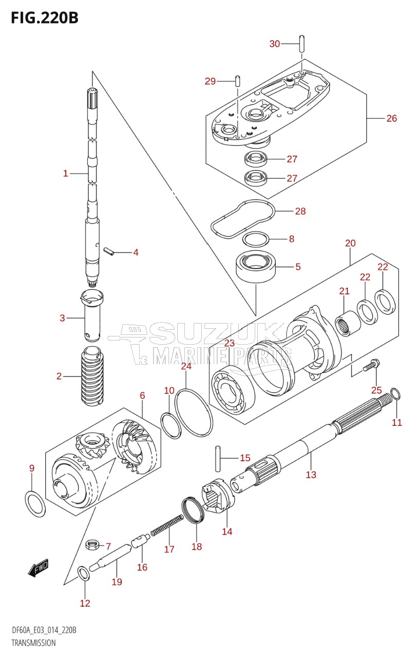 TRANSMISSION (DF50A)