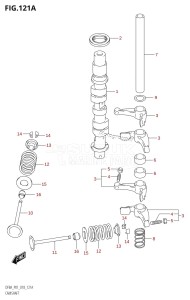 DF8A From 00801F-340001 (P01)  2023 drawing CAMSHAFT (DF8A,DF9.9A)