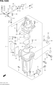 07001F-371001 (2003) 70hp E03-USA (DF70TK3) DF70 drawing FUEL VAPOR SEPARATOR (K1,K2,K3,K4,K5,K6,K7,K8,K9)