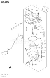 00992F-421001 (2004) 9.9hp P01-Gen. Export 1 (DF9.9K4) DF9.9 drawing CARBURETOR (K4)