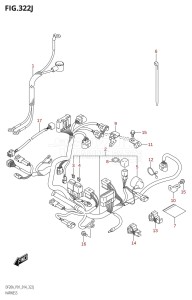 DF20A From 02002F-410001 (P01)  2014 drawing HARNESS (DF20AR:P01)