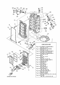 F350AETX drawing CYLINDER--CRANKCASE-1