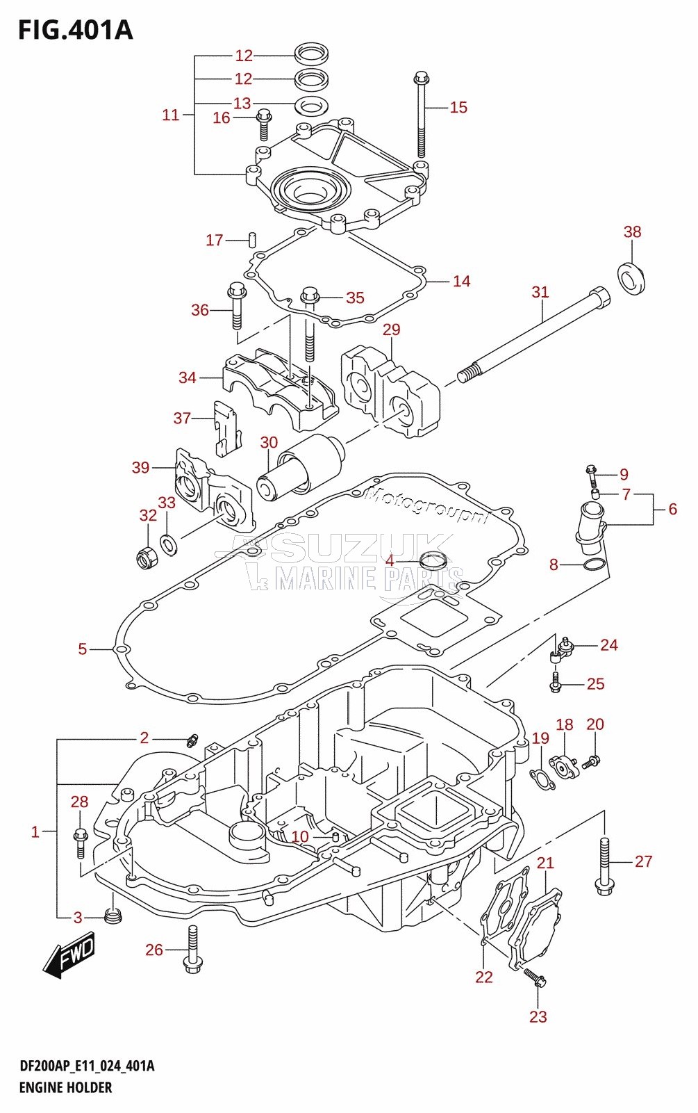 ENGINE HOLDER