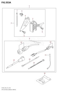 DF15A From 01504F-310001 (P03)  2013 drawing OPT:ELECTRICAL (MANUAL STARTER)