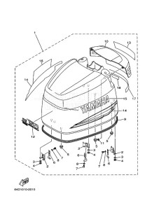 150FETOX drawing FAIRING-UPPER