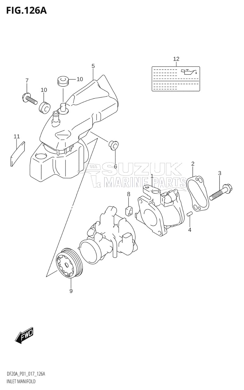 INLET MANIFOLD (DF9.9B:P01)