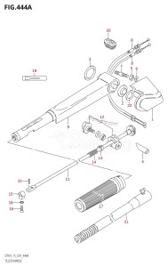 DT9.9 From 00995-010001 (E01 E13 E40)  2010 drawing TILLER HANDLE