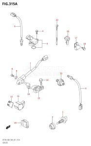 08001F-980001 (2009) 80hp E01 E40-Gen. Export 1 - Costa Rica (DF80ATK10  DF80ATK9  DF80AWTK10) DF80A drawing SENSOR