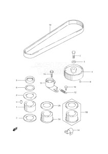 Outboard DF 60 drawing Timing Belt