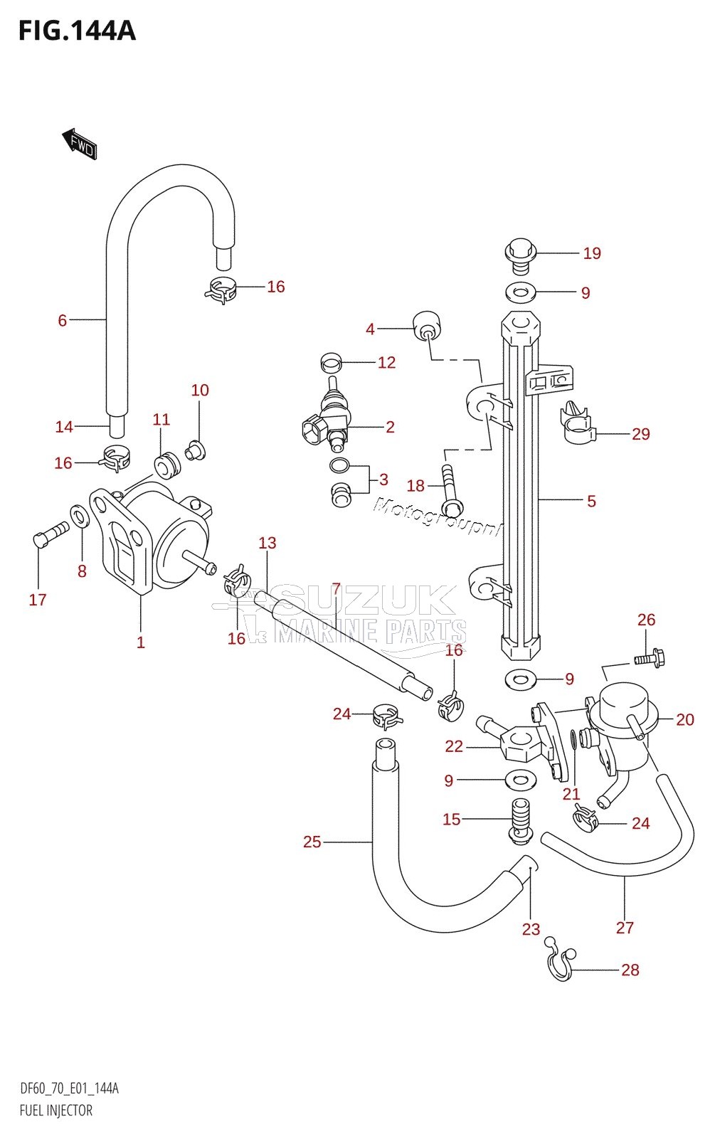 FUEL INJECTOR (W,X)