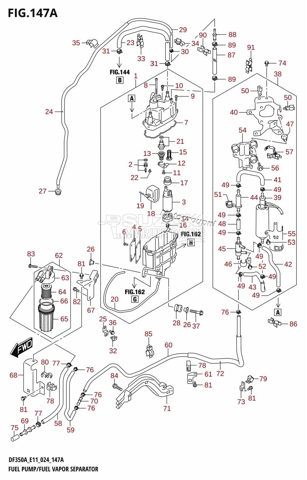 FUEL PUMP /​ FUEL VAPOR SEPARATOR (E01,E11)