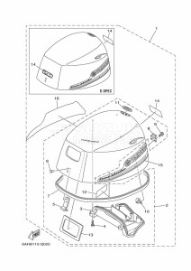 F15CEPL drawing FAIRING-UPPER