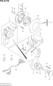 03003F-610001 (2016) 30hp P03-U.S.A (DF30AT  DF30ATH  DT30  DT30R) DF30A drawing OPT:CONCEALED REMOCON (1) (DF25AR:P03)